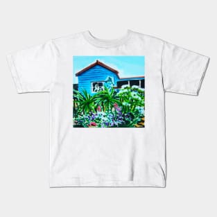 Blue Cottage Kids T-Shirt